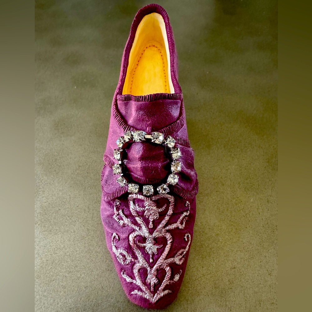 Just The Right Shoe By Raine, Item 25085 Baroness, Circa 1760,Box & COA included